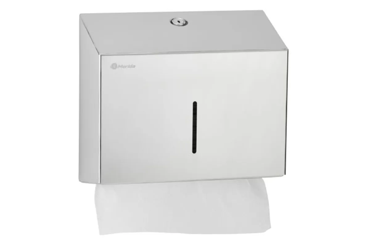 Pojemnik na ręczniki składane MERIDA STELLA SLIM MINI, stal polerowana
 Merida ASP209