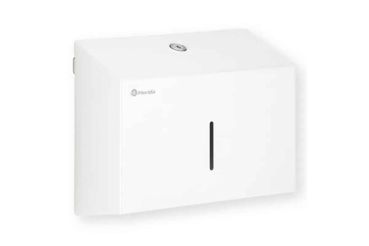 Pojemnik na ręczniki składane MERIDA STELLA SLIM WHITE LINE MINI, biały
 Merida ASB209