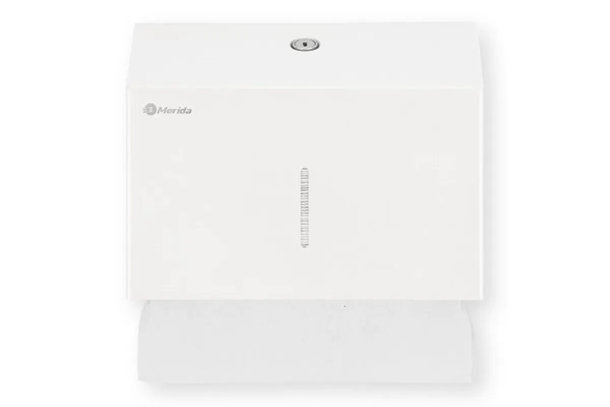 Pojemnik na ręczniki składane MERIDA STELLA SLIM WHITE LINE MINI, biały
 Merida ASB209