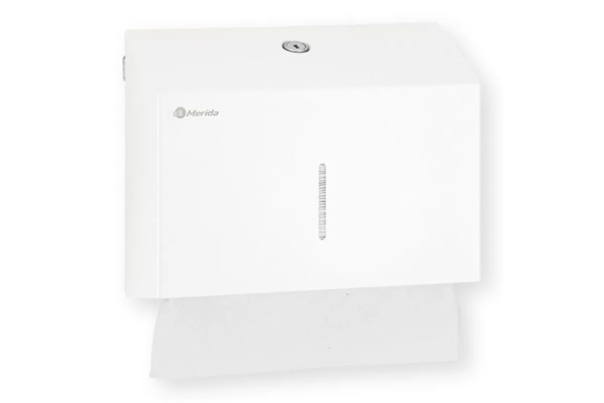 Pojemnik na ręczniki składane MERIDA STELLA SLIM WHITE LINE MINI, biały
 Merida ASB209