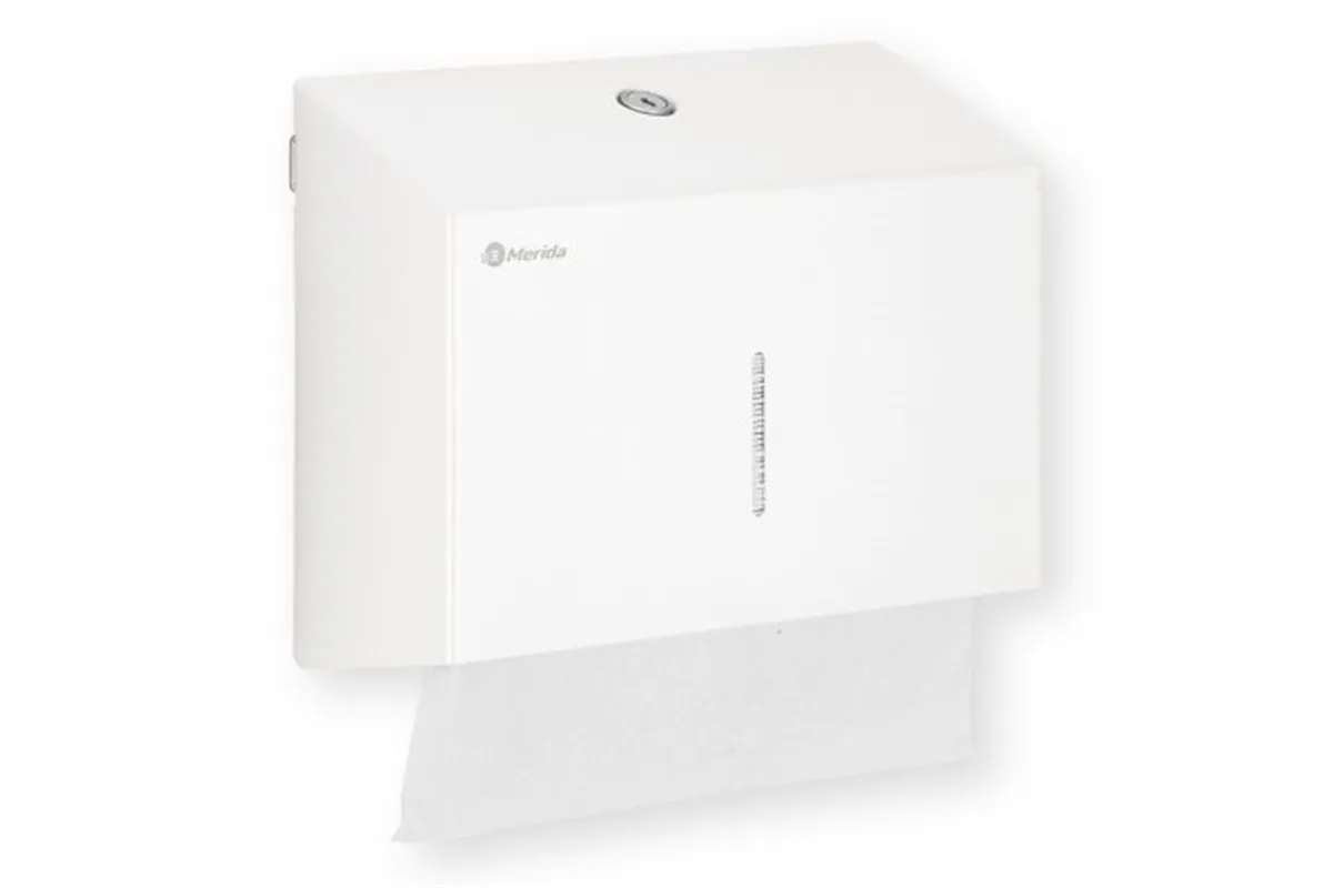Pojemnik na ręczniki składane MERIDA STELLA SLIM WHITE LINE MINI, biały
 Merida ASB209