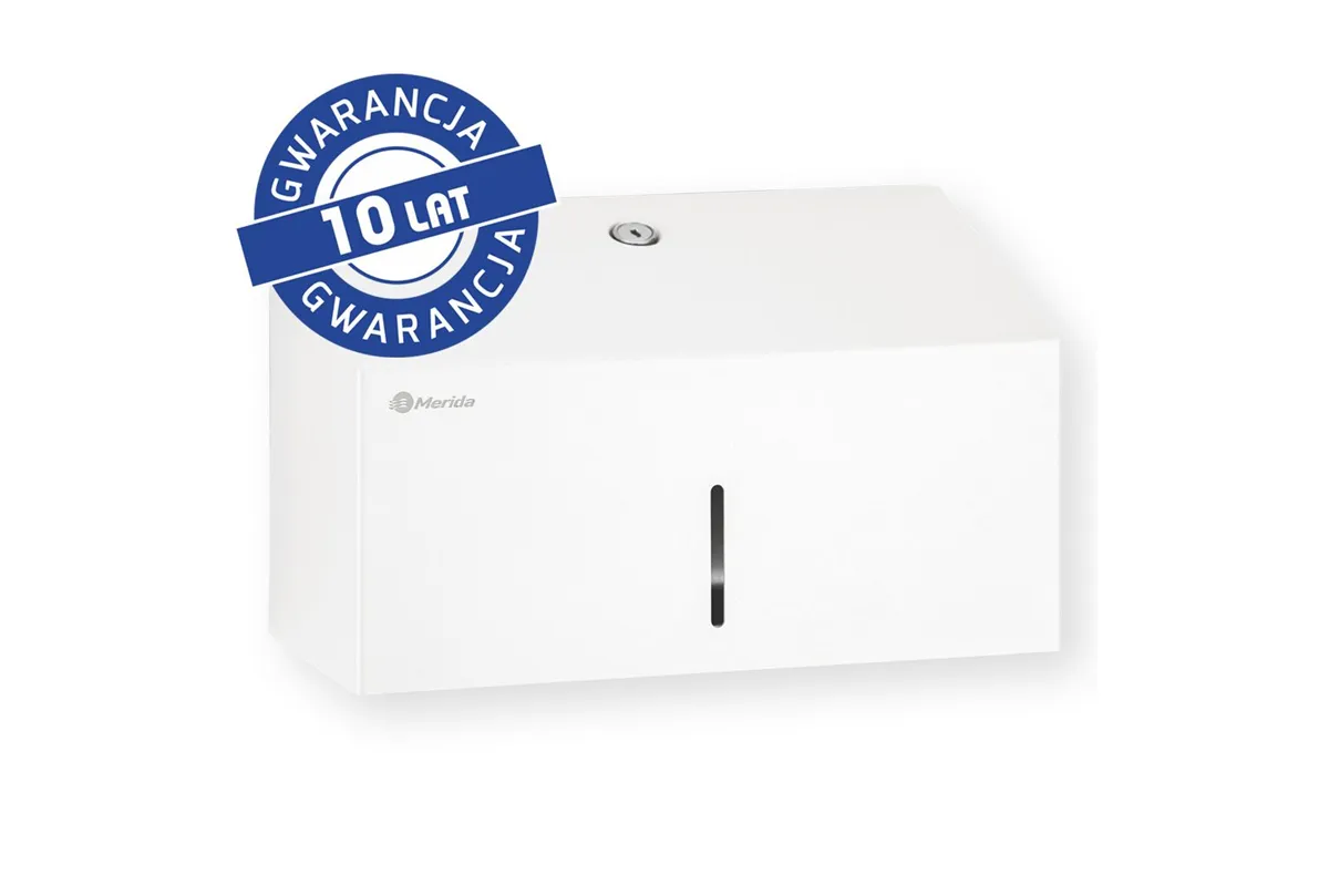 Pojemnik na ręczniki składane MERIDA STELLA WHITE LINE MINI, biały
 Merida ASB203