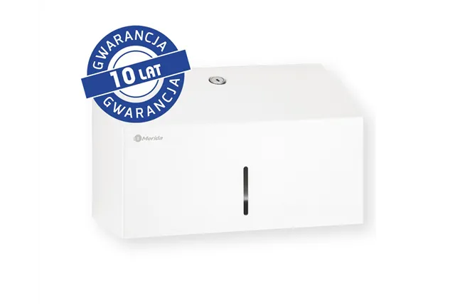 Pojemnik na ręczniki składane MERIDA STELLA WHITE LINE MINI, biały
 Merida ASB203