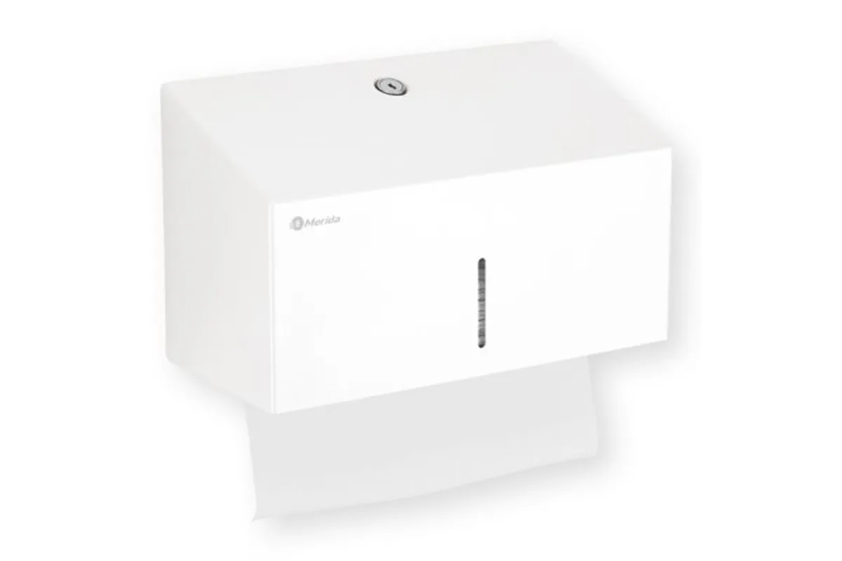 Pojemnik na ręczniki składane MERIDA STELLA WHITE LINE MINI, biały
 Merida ASB203