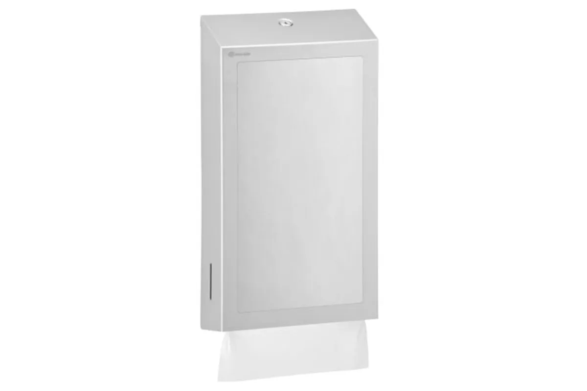 Pojemnik na ręczniki składane z lustrem ze stali SuperMirror „2w1" MERIDA STELLA SLIM MEGA COMBO, stal matowa
 Merida ASM755