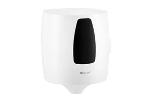 Pojemnik na ręczniki w rolach w systemie listkowym MERIDA ONE CENTER PULL, tworzywo ABS, biały
 Merida CEB701