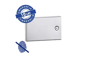 Pojemnik na rękawice foliowe MERIDA STELLA Anti-FingerPrint stal matowa z powłoką AFP
 Merida GSM074