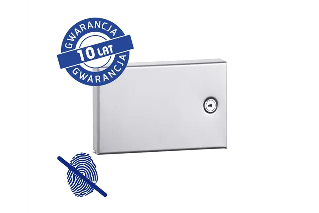 Pojemnik na rękawice foliowe MERIDA STELLA Anti-FingerPrint stal matowa z powłoką AFP
 Merida GSM074