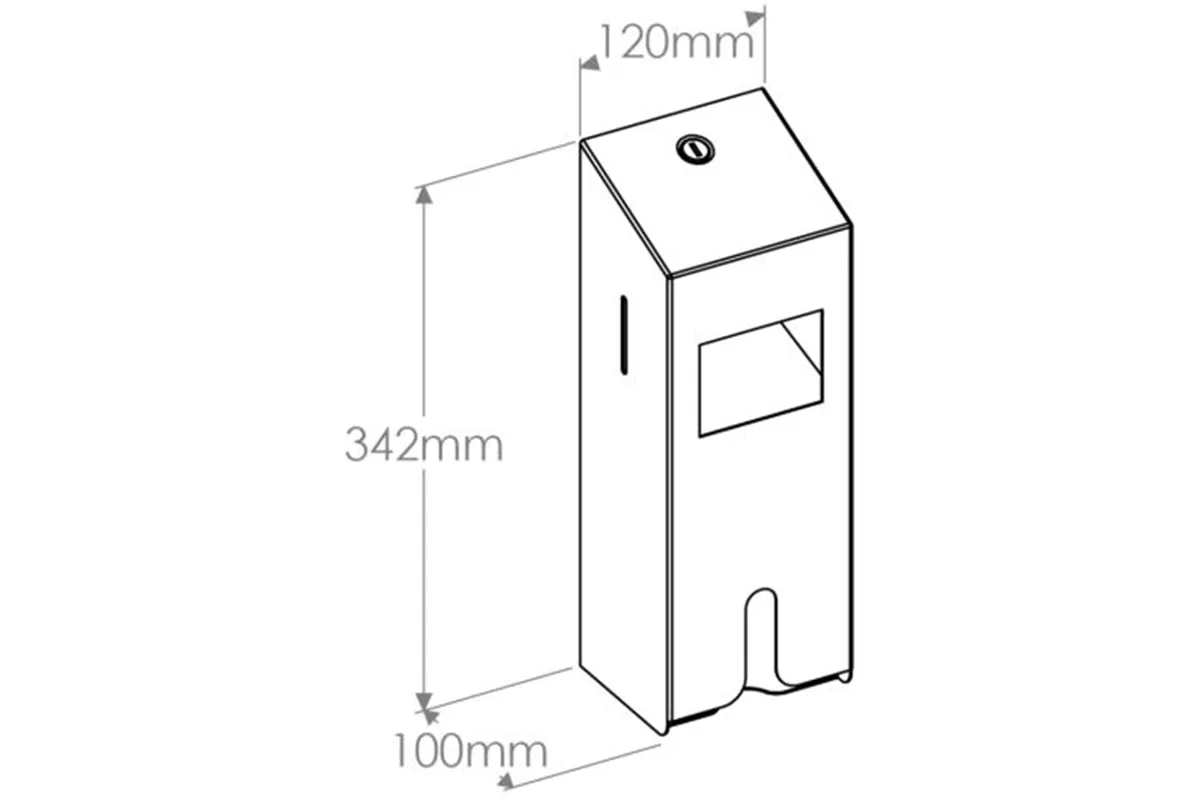 Pojemnik na tampony i podpaski MERIDA STELLA BLACK LINE, czarny
 Merida GSC024