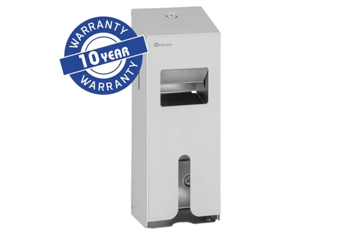 Pojemnik na tampony i podpaski MERIDA STELLA, stal matowa
 Merida GSM024