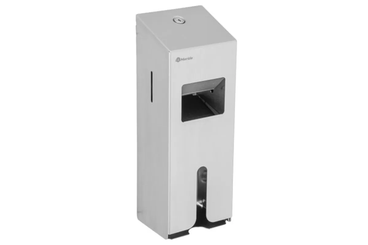 Pojemnik na tampony i podpaski MERIDA STELLA, stal matowa
 Merida GSM024