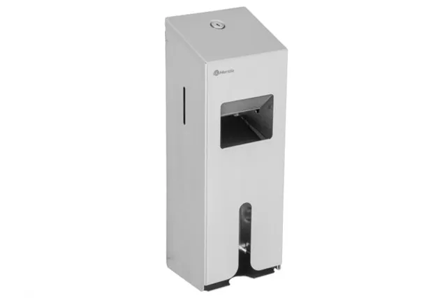 Pojemnik na tampony i podpaski MERIDA STELLA, stal matowa
 Merida GSM024