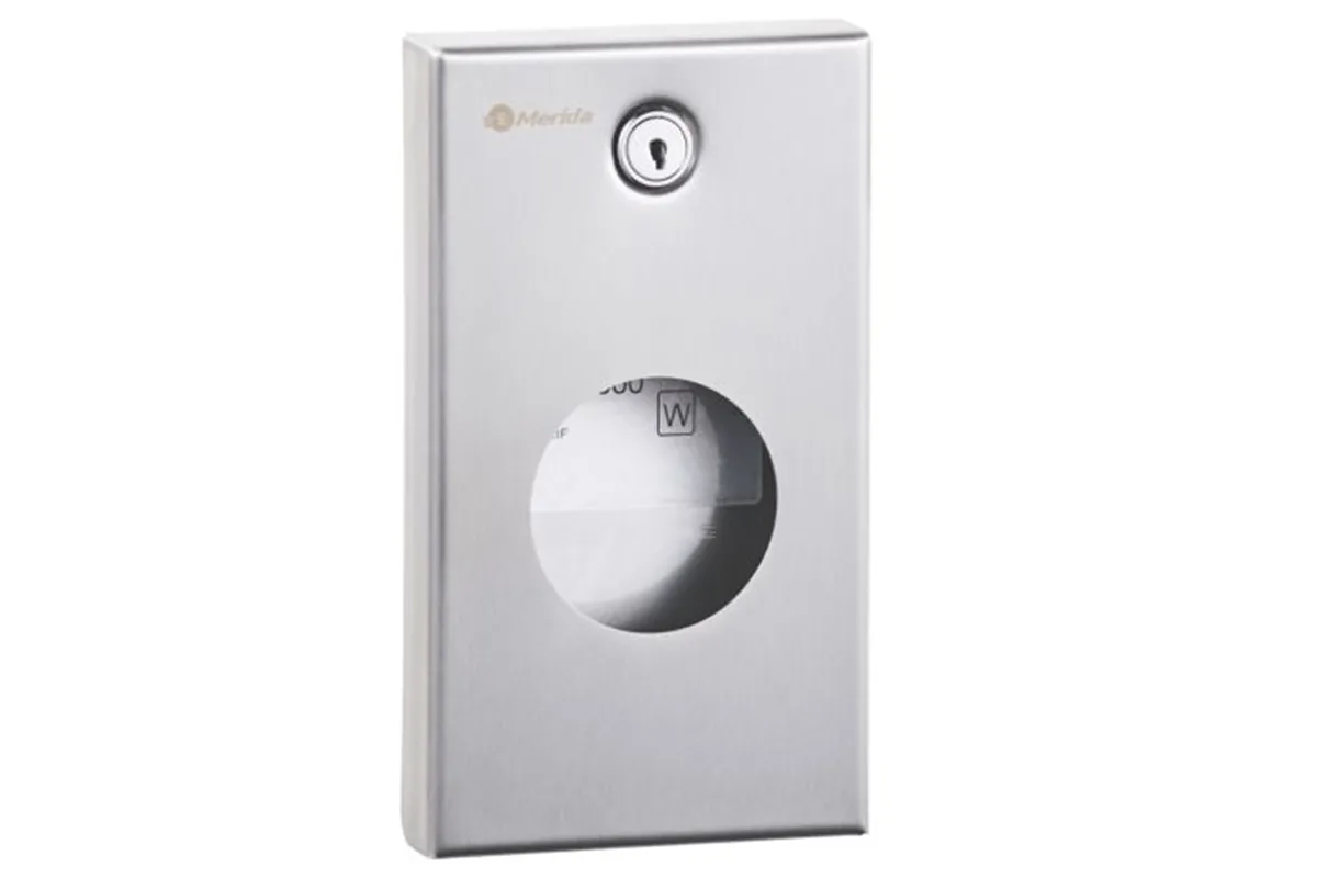 Pojemnik na torebki higieniczne MERIDA STELLA Anti-FingerPrint stal matowa z powłoką AFP
 Merida GSM072