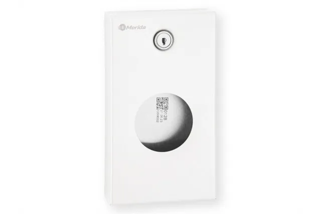 Pojemnik na torebki higieniczne MERIDA STELLA WHITE LINE, biały
 Merida GSB007