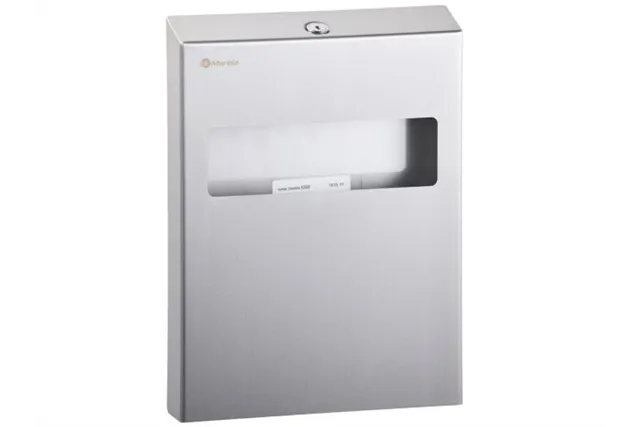 Pojemnik na podkładki na deskę sedesową MERIDA STELLA Anti-FingerPrint stal matowa z powłoką AFP
 Merida GSM071