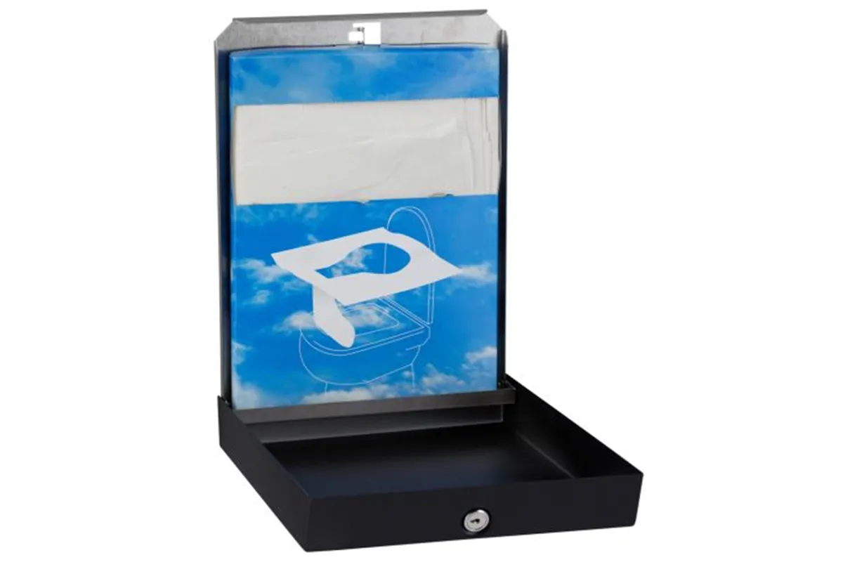 Pojemnik na podkładki na deskę sedesową MERIDA STELLA BLACK LINE, czarny
 Merida GSC001