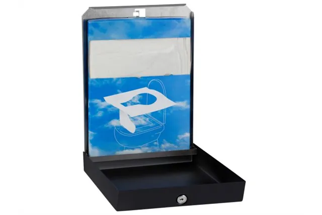 Pojemnik na podkładki na deskę sedesową MERIDA STELLA BLACK LINE, czarny
 Merida GSC001