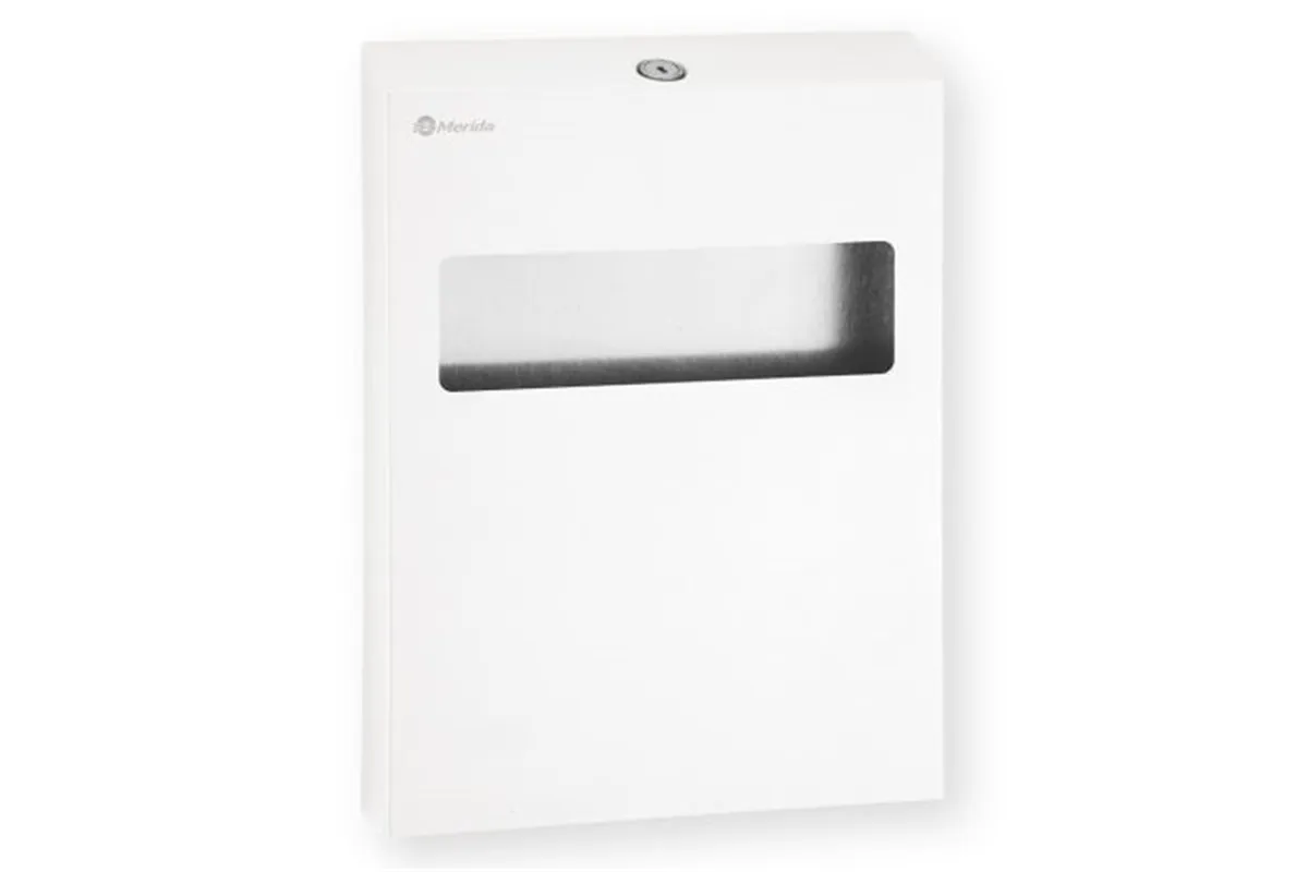 Pojemnik na podkładki na deskę sedesową MERIDA STELLA WHITE LINE, biały
 Merida GSB006