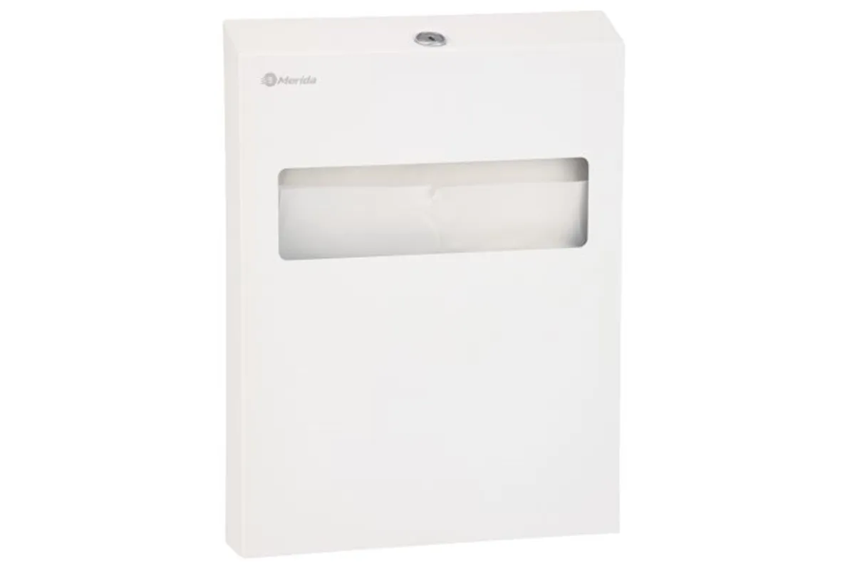 Pojemnik na podkładki na deskę sedesową MERIDA STELLA WHITE LINE, biały
 Merida GSB006