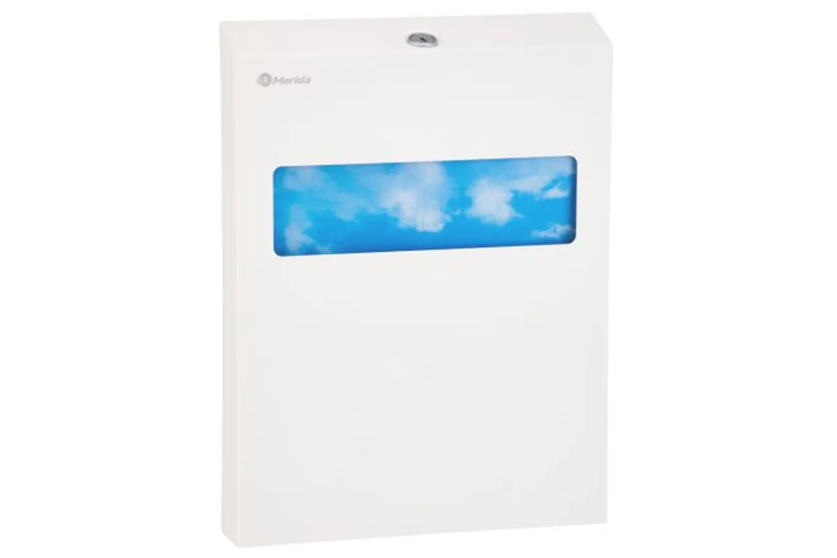 Pojemnik na podkładki na deskę sedesową MERIDA STELLA WHITE LINE, biały
 Merida GSB006