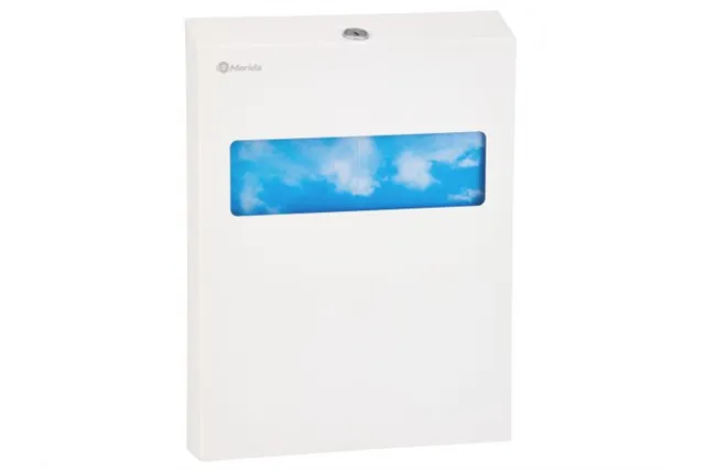 Pojemnik na podkładki na deskę sedesową MERIDA STELLA WHITE LINE, biały
 Merida GSB006