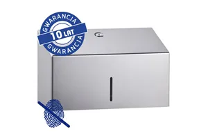 Pojemnik na ręczniki papierowe MERIDA STELLA Anti-FingerPrint MINI stal matowa z powłoką FPP
 Merida ASM271