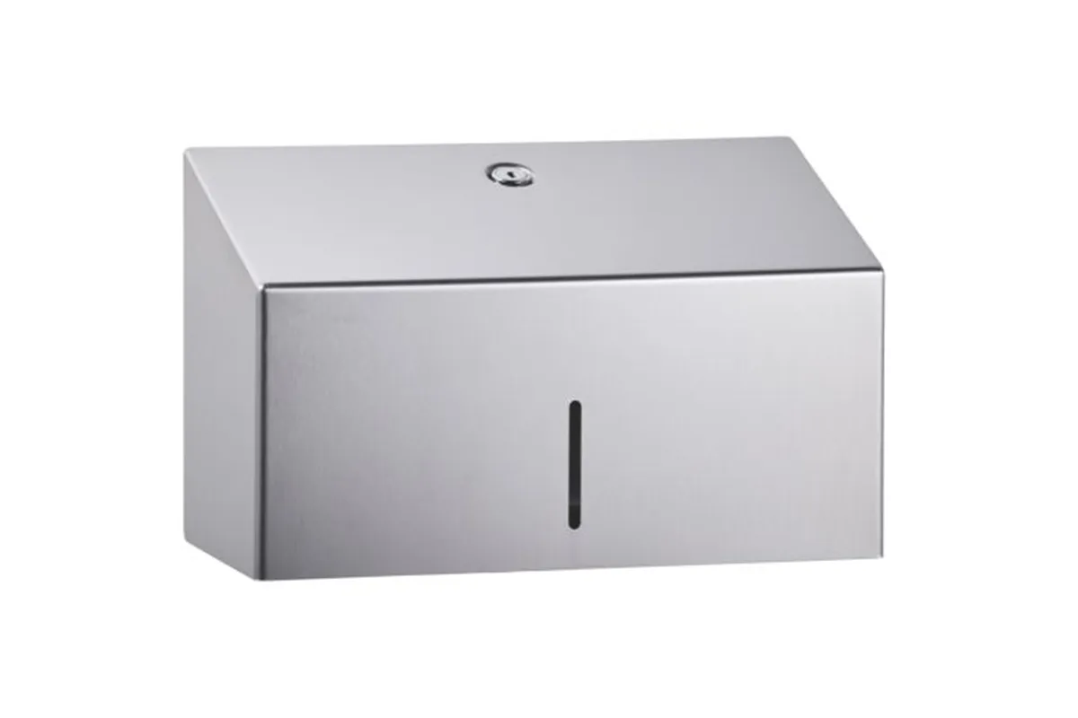 Pojemnik na ręczniki papierowe MERIDA STELLA Anti-FingerPrint MINI stal matowa z powłoką FPP
 Merida ASM271