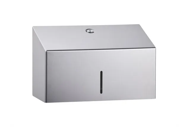 Pojemnik na ręczniki papierowe MERIDA STELLA Anti-FingerPrint MINI stal matowa z powłoką FPP
 Merida ASM271