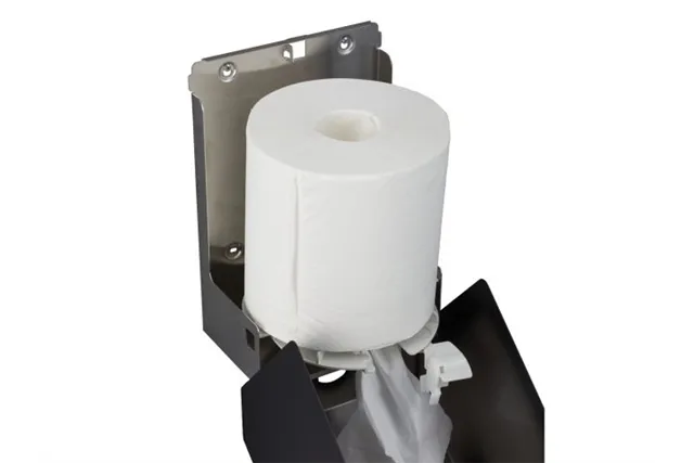 Pojemnik na ręczniki papierowe w rolach MERIDA STELLA BLACK LINE MAXI, czarny
 Merida CSC102