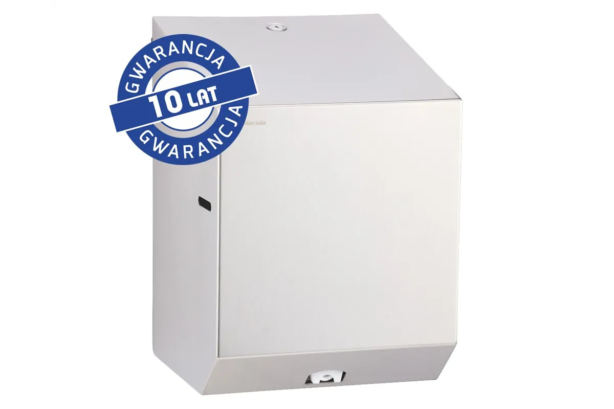 Pojemnik na ręczniki papierowe w rolach MERIDA STELLA MAXI, stal matowa
 Merida CSM102