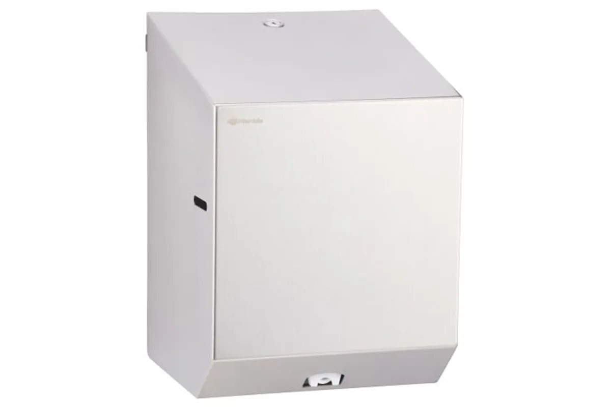 Pojemnik na ręczniki papierowe w rolach MERIDA STELLA MAXI, stal matowa
 Merida CSM102