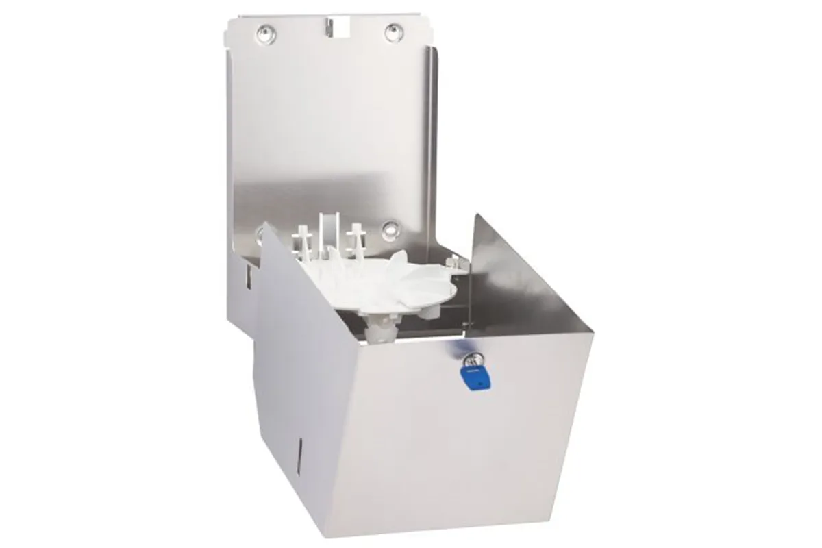 Pojemnik na ręczniki papierowe w rolach MERIDA STELLA MAXI, stal matowa
 Merida CSM102