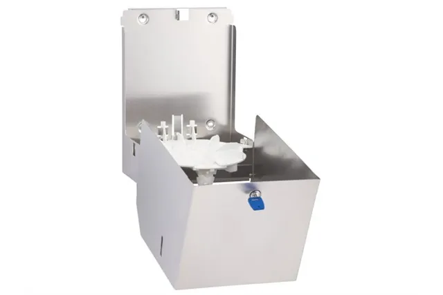 Pojemnik na ręczniki papierowe w rolach MERIDA STELLA MAXI, stal matowa
 Merida CSM102