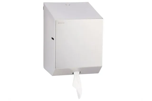 Pojemnik na ręczniki papierowe w rolach MERIDA STELLA MAXI, stal matowa
 Merida CSM102