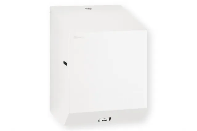 Pojemnik na ręczniki papierowe w rolach MERIDA STELLA WHITE LINE MAXI, biały
 Merida CSB102