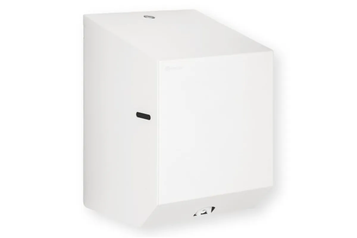 Pojemnik na ręczniki papierowe w rolach MERIDA STELLA WHITE LINE MAXI, biały
 Merida CSB102