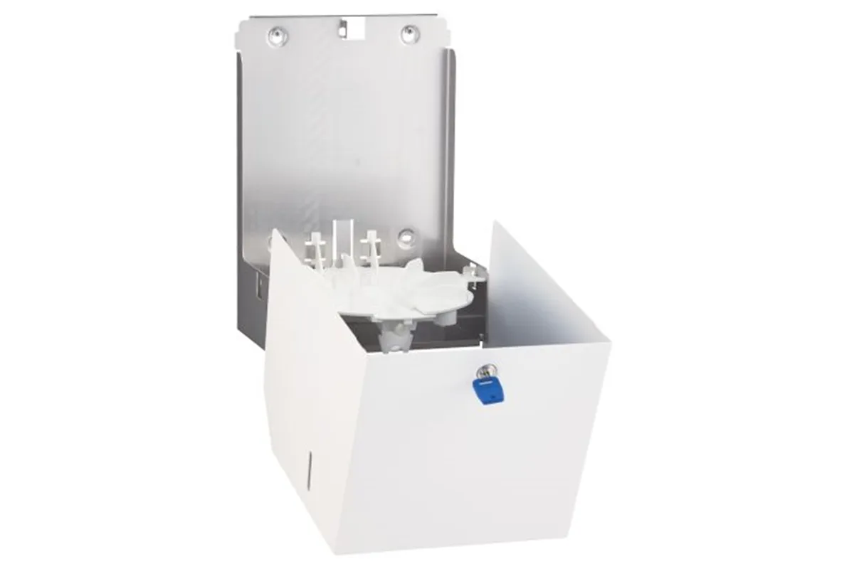 Pojemnik na ręczniki papierowe w rolach MERIDA STELLA WHITE LINE MAXI, biały
 Merida CSB102