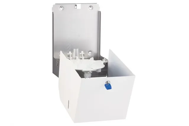 Pojemnik na ręczniki papierowe w rolach MERIDA STELLA WHITE LINE MAXI, biały
 Merida CSB102