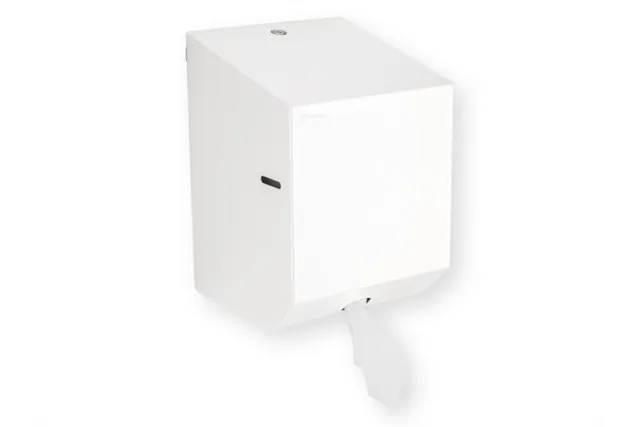 Pojemnik na ręczniki papierowe w rolach MERIDA STELLA WHITE LINE MAXI, biały
 Merida CSB102