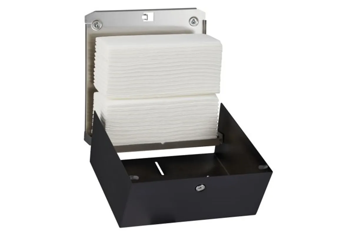 Pojemnik na ręczniki składane MERIDA STELLA BLACK LINE MAXI, czarny
 Merida ASC101