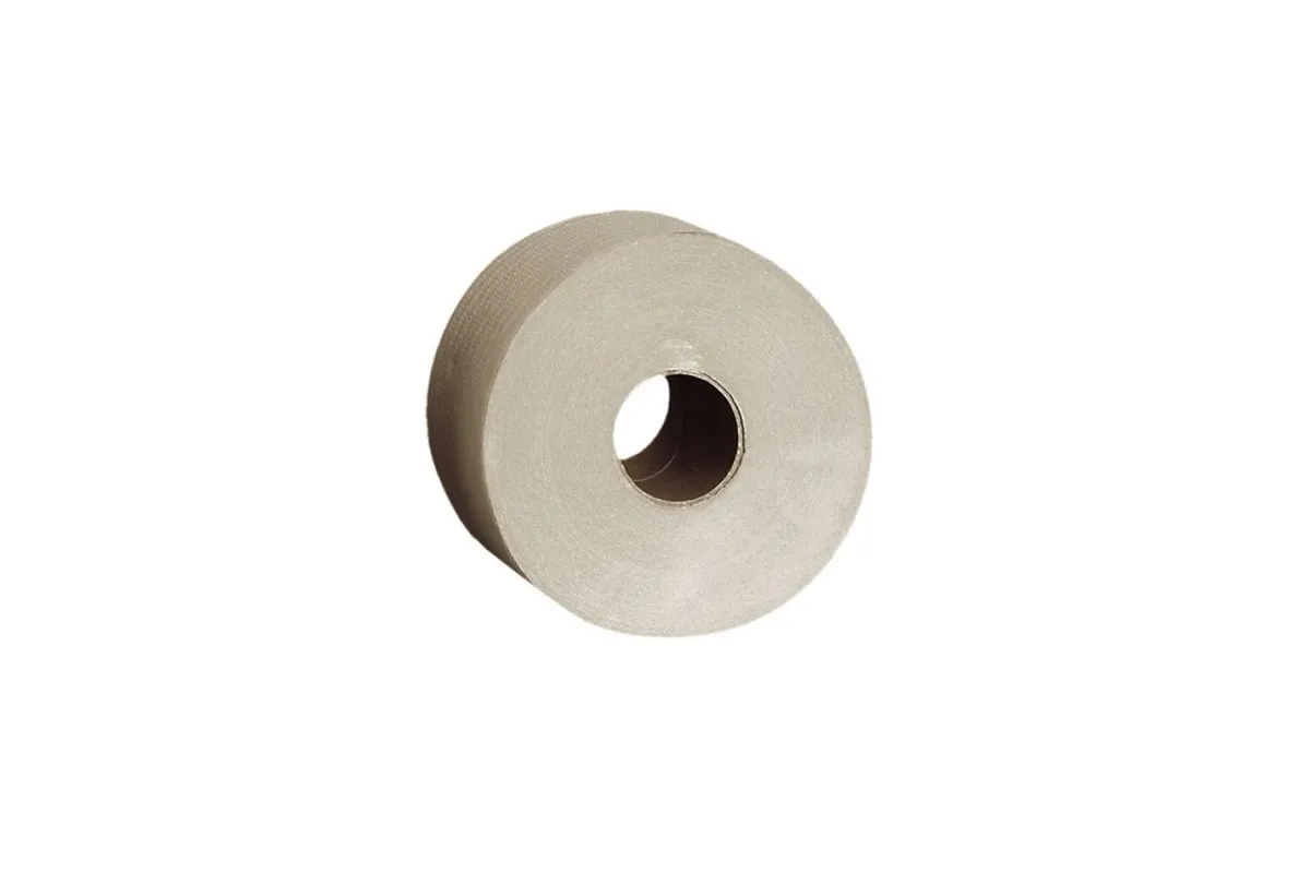 Papier toaletowy MERIDA ECONOMY, śr. 19 cm, 1-warstwowy, SZARY, zgrzewka 12 szt.
 Merida PES205