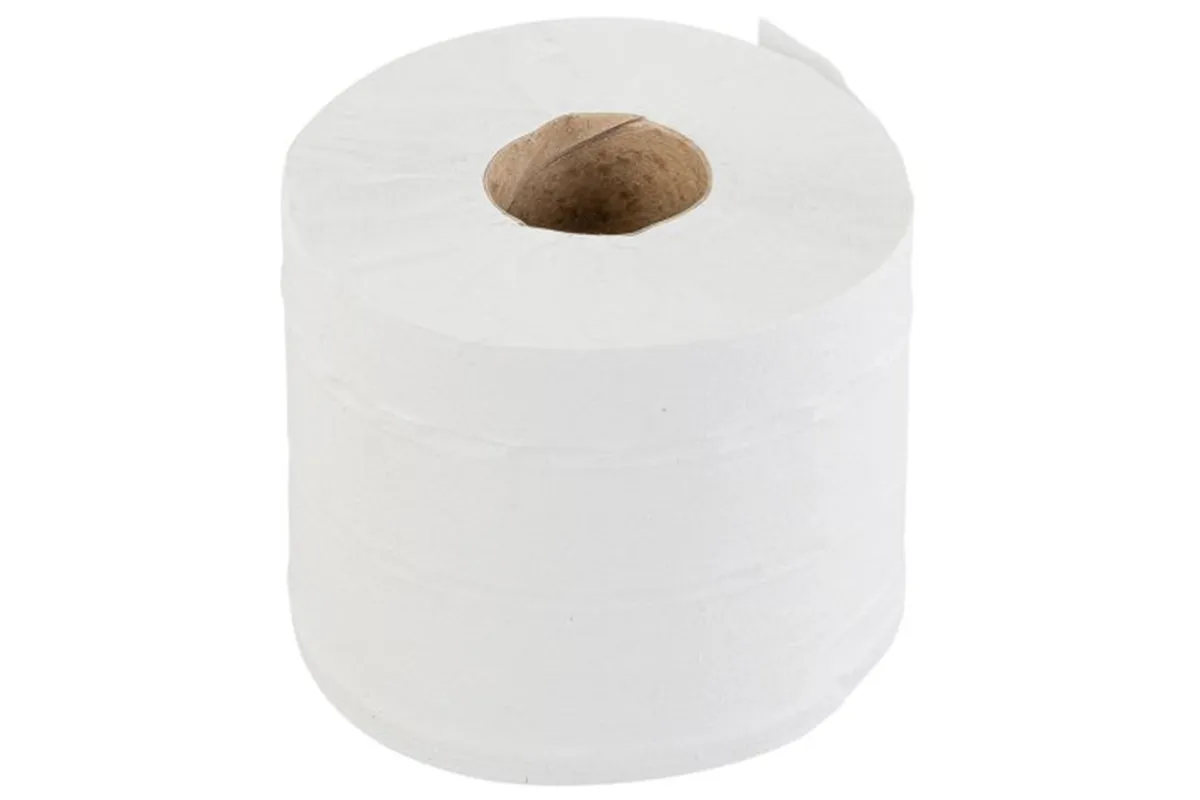 Papier toaletowy MERIDA OPTIMUM CENTER PULL biały, średnica 17cm, długość 120m, dwuwarstwowy, zgrzewka 6 szt. ECOLABEL
 POB702