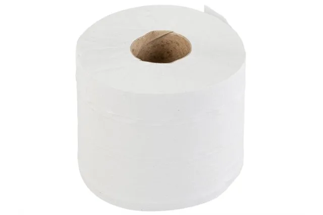 Papier toaletowy MERIDA OPTIMUM CENTER PULL biały, średnica 17cm, długość 120m, dwuwarstwowy, zgrzewka 6 szt. ECOLABEL
 POB702