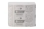 Papier toaletowy w listkach MERIDA CLASSIC, biały, jednowarstwowy, karton 9000 szt., ECOLABEL
 Merida PKB401