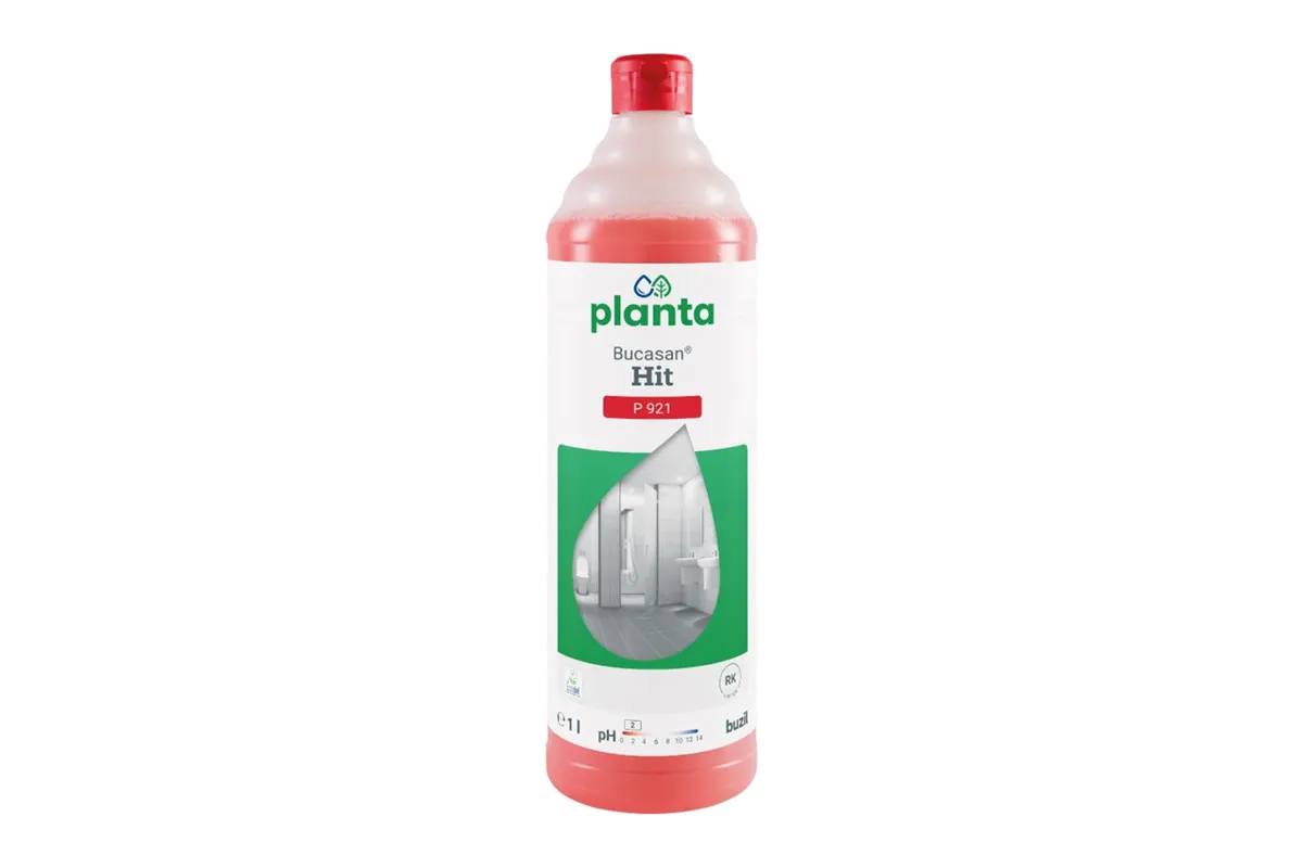 P921 Bucasan Hit - ekologiczny środek do codziennego mycia sanitariatów na bazie kwasu cytrynowego, butelka 1 l
 Merida NBL117