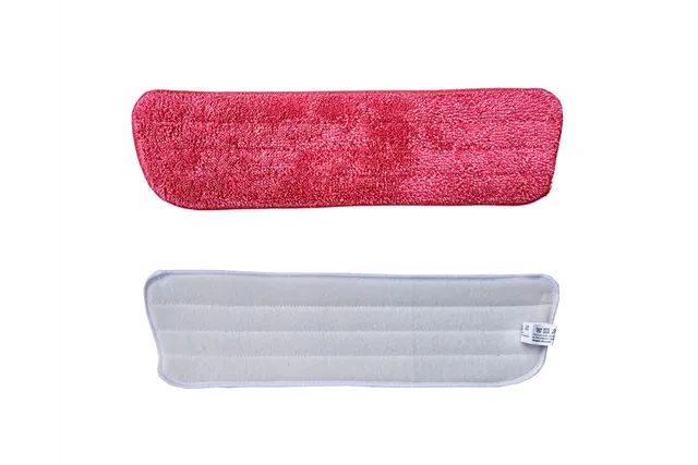 Mop z rzepem ECONOMY, mikrowłókno, 42/38 x 12 cm, czerwony
 Merida SEP343