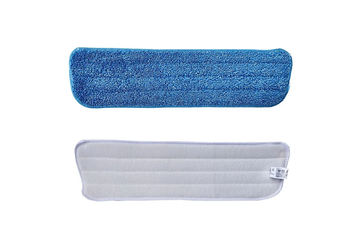 Mop z rzepem ECONOMY, mikrowłókno, 42/38 x 12 cm, niebieski
 Merida SEP344