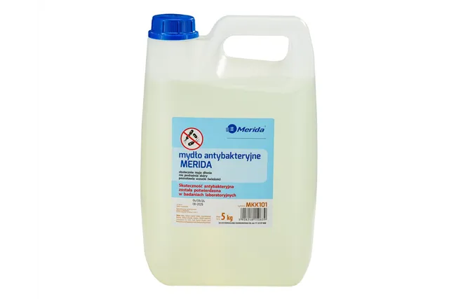 Mydło antybakteryjne w płynie MERIDA 5 KG
 Merida MKK101