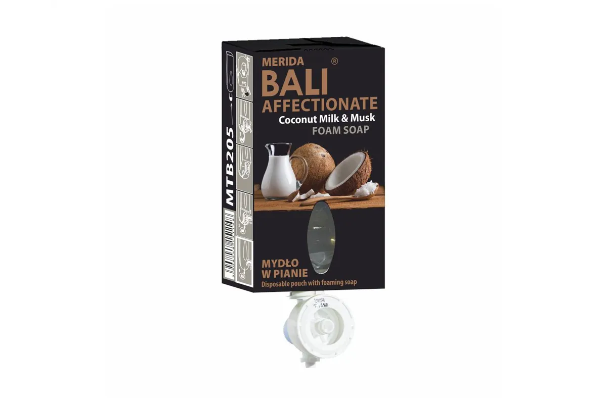 Mydło w pianie MERIDA BALI AFFECTIONATE, jednorazowy wkład 700 g, o luksusowym zapachu
 Merida MTB205