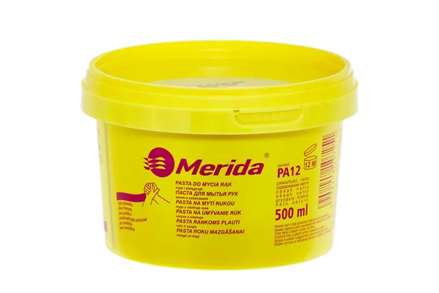 MERIDA pasta do mycia rąk opakowanie 0,5 l (PA12)
 Merida MTX005